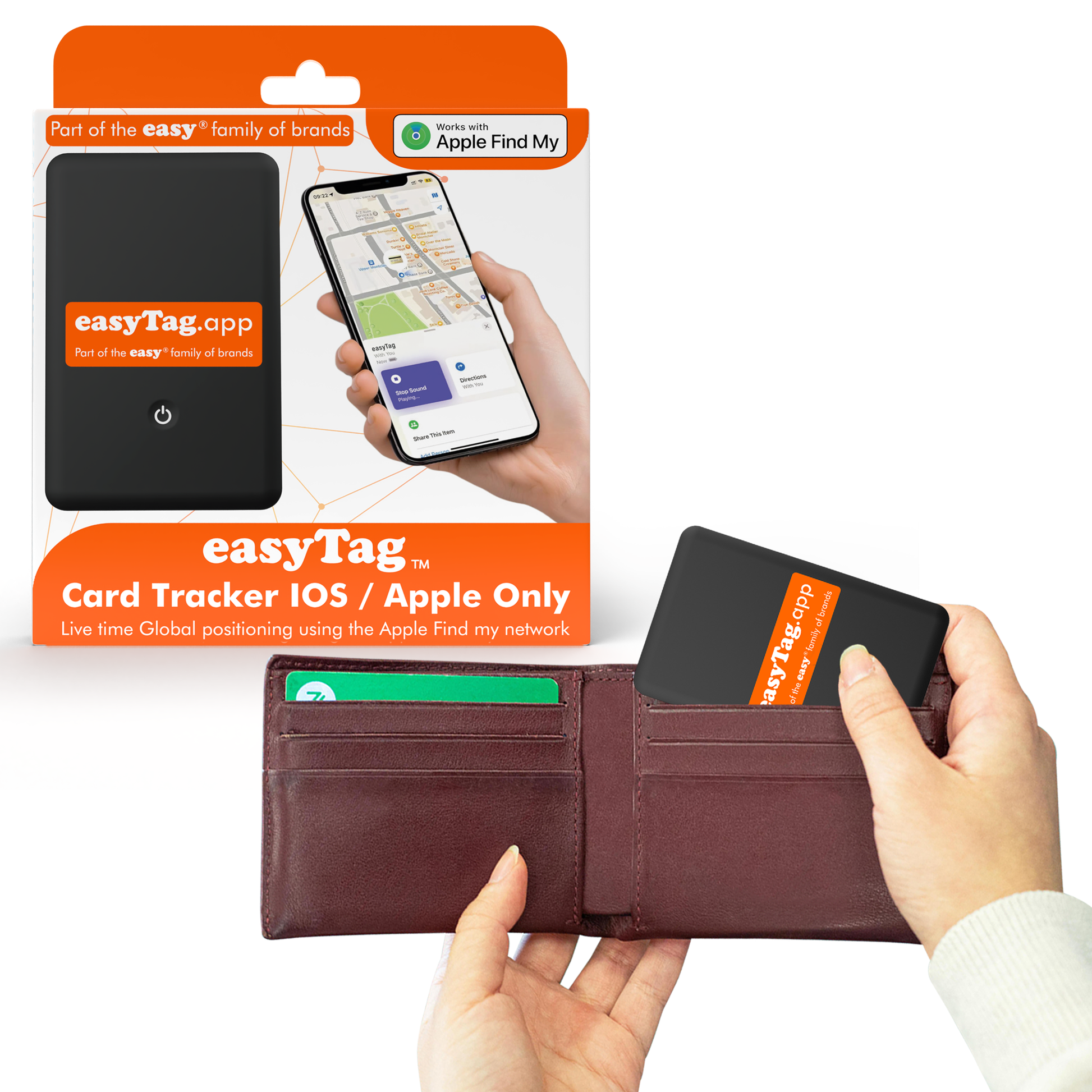 Apple Find My compatible easyTag tracker