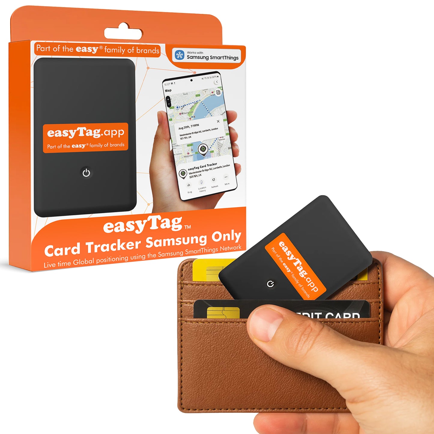 easyTag Card Tracker Device Samsung Smart Thing Network