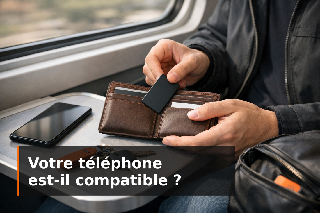 Generated lifestyle image for easytag trackers in France: what to check before you buy