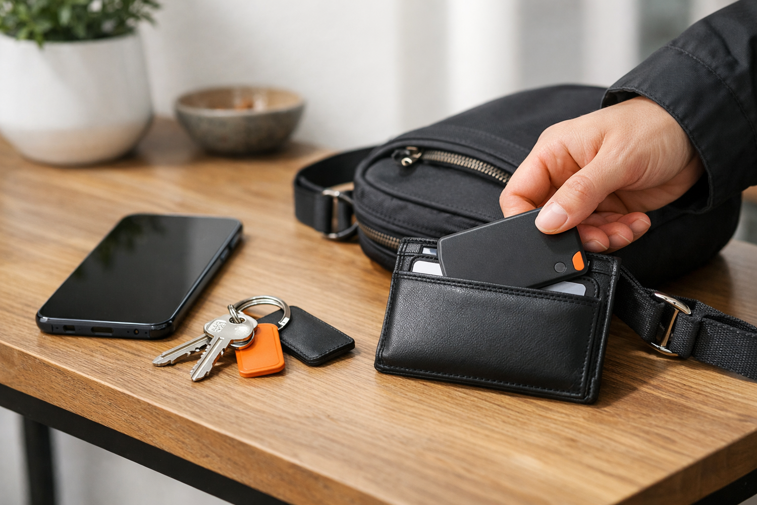 Generated lifestyle image for Best Airtags For Samsung Phones