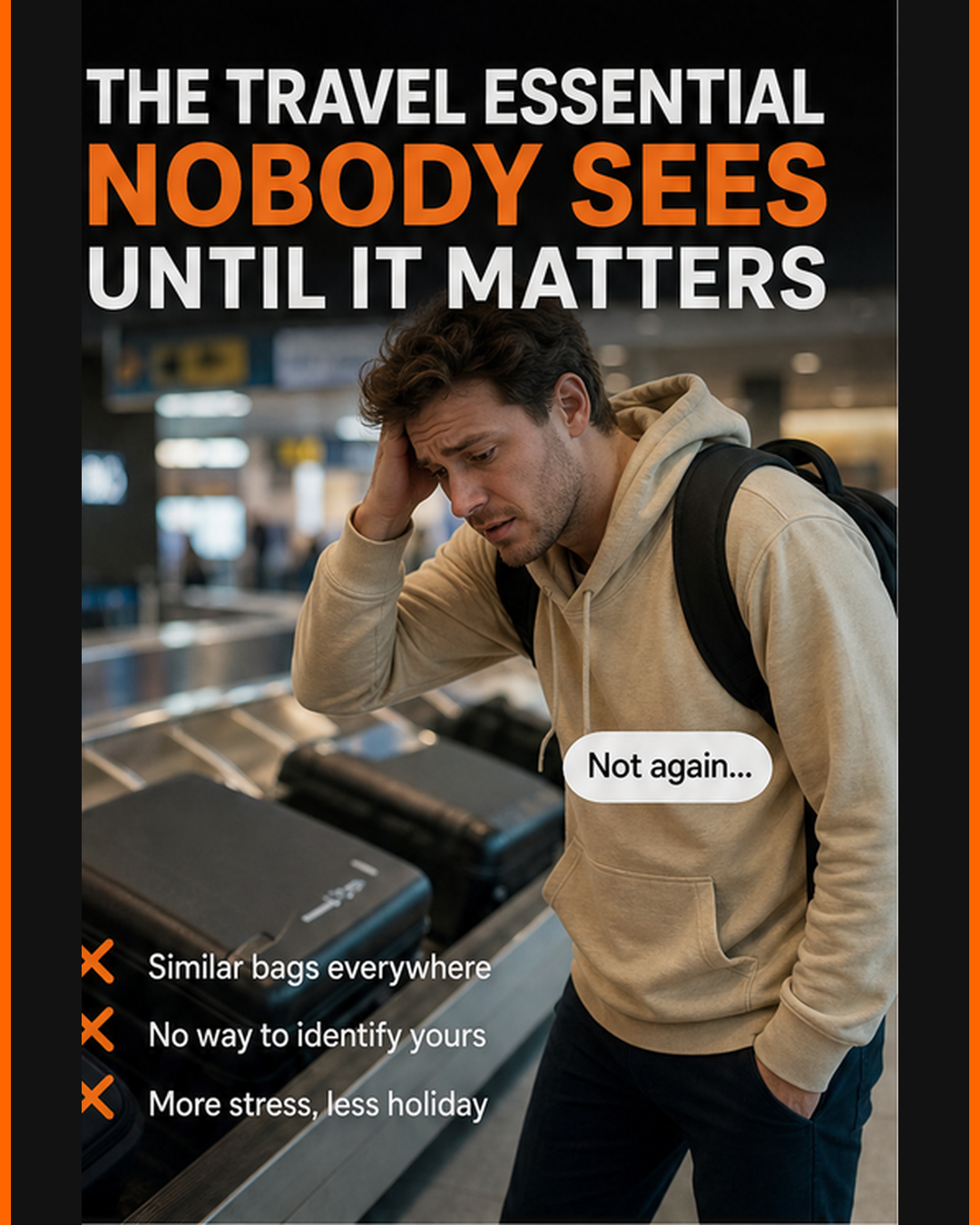 Where to Place a Tracker Card in a Suitcase?