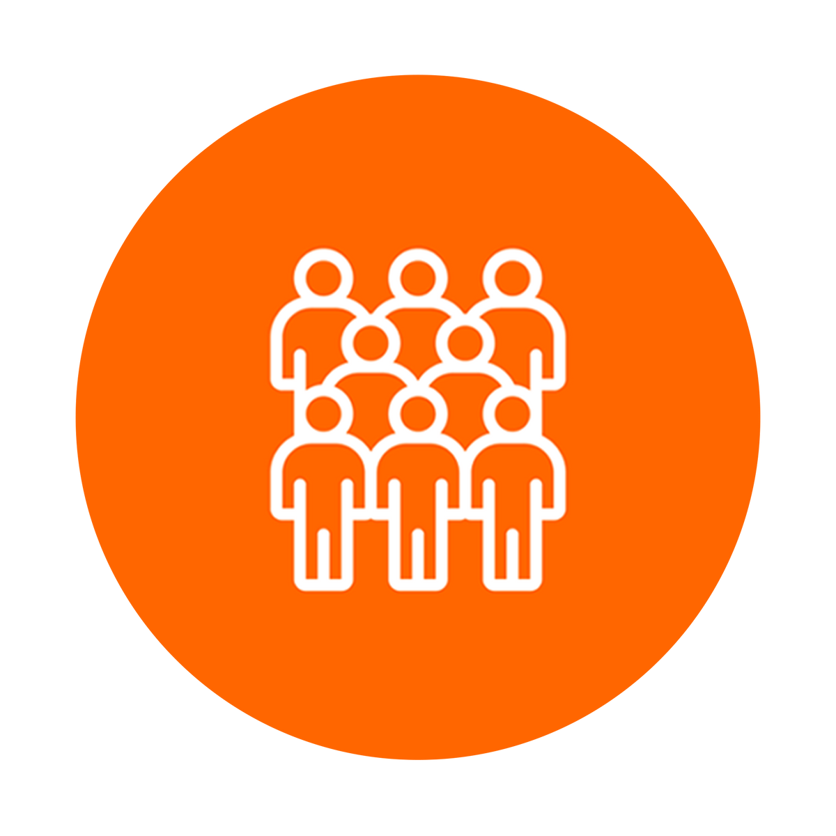 Group of people icon.