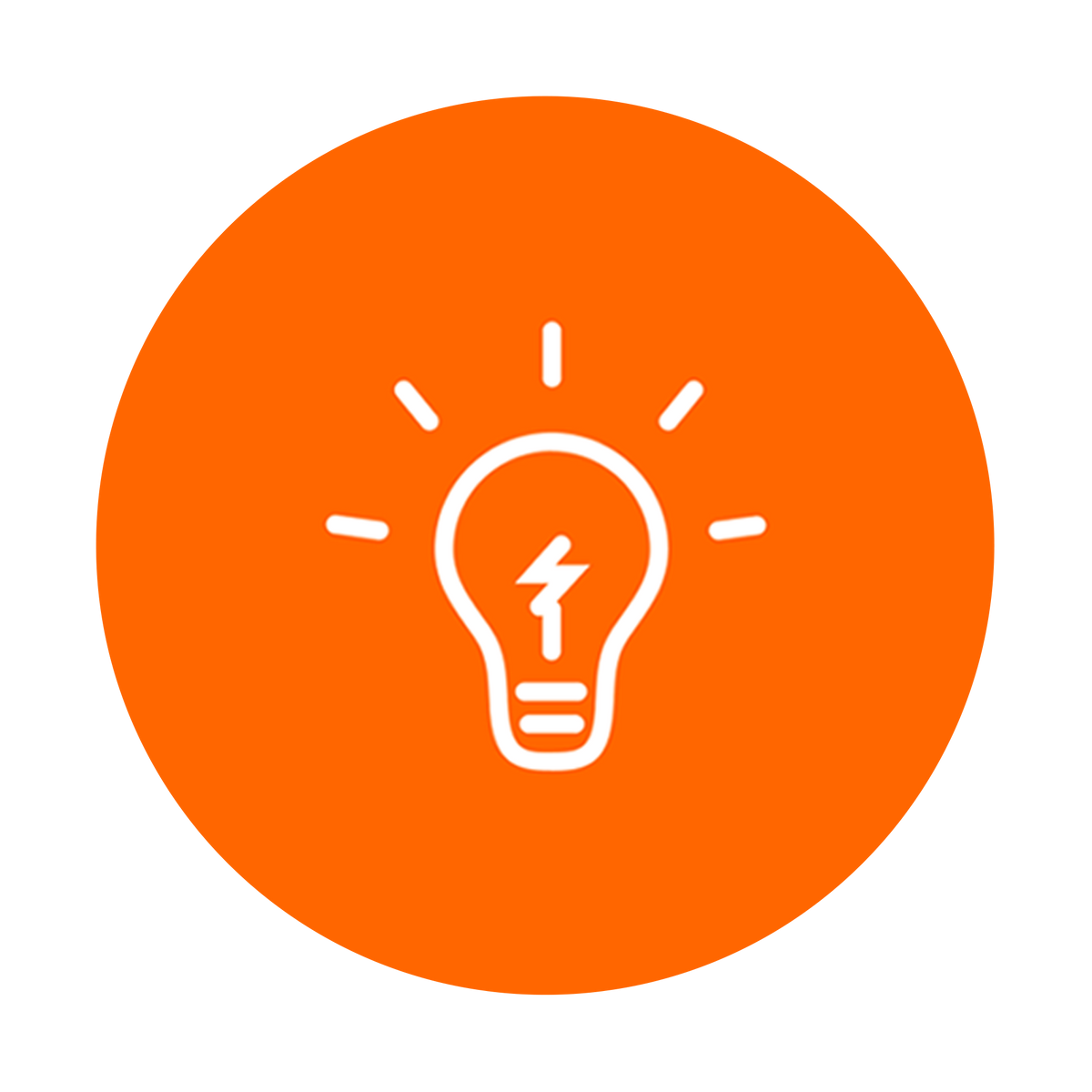 Light bulb icon.