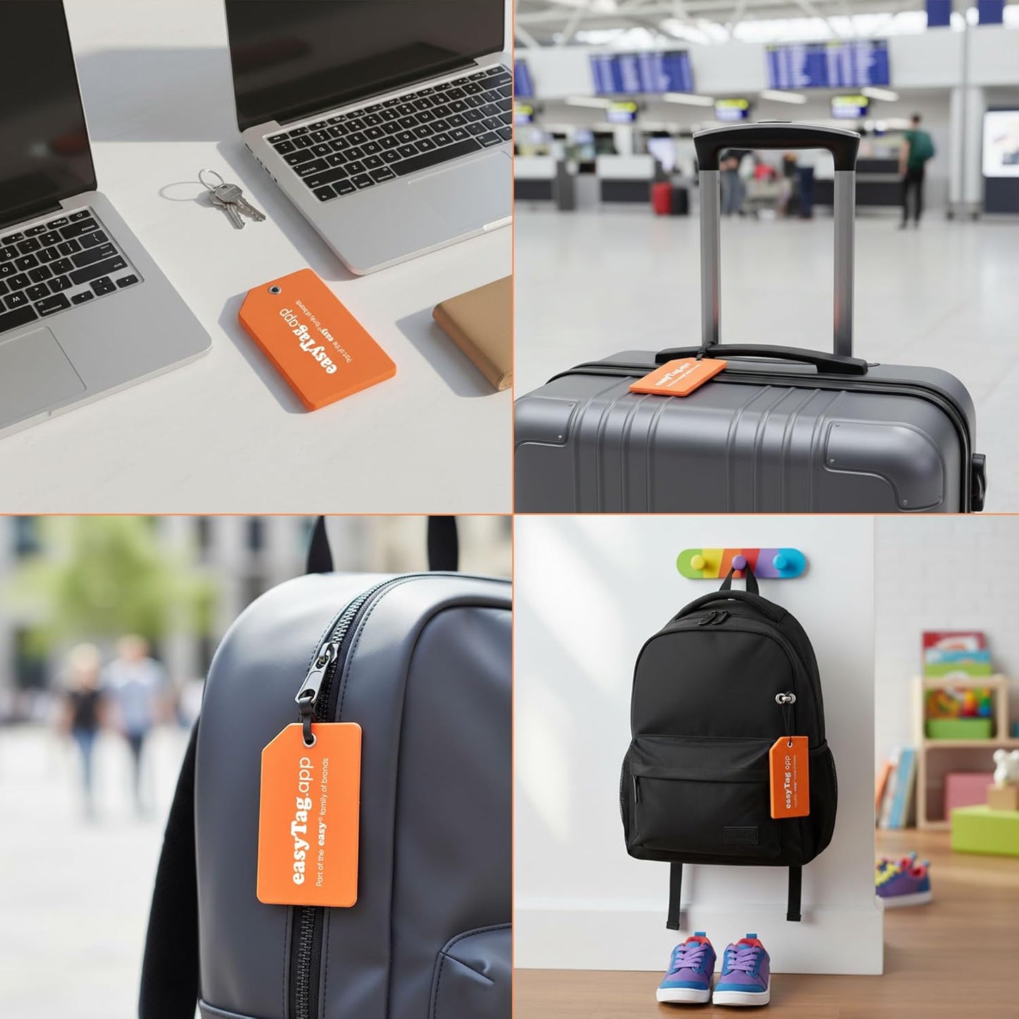 Porte-étiquette à bagages easyTag
